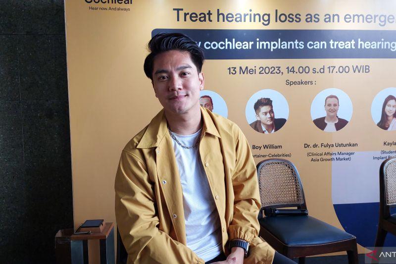 Boy William Ungkap Alami Gangguan Pendengaran sejak Kecil