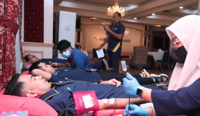 Donor Darah di HUT ke-54 ASABRI Jadi Simbol Kepedulian dan Semangat Kemerdekaan