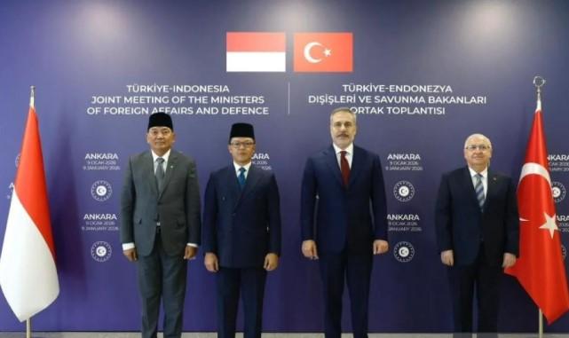 Pertemuan 2+2 Indonesia-Turki Bahas Kemitraan Strategis di Bidang Pertahanan dan Keamanan