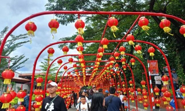 Festival Pecinan di TMII Meriahkan Imlek 2026 dengan Barongsai hingga Dancing Fountain