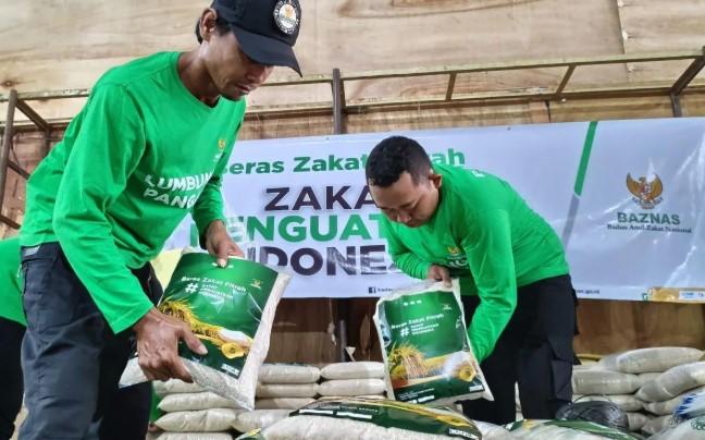 Lumbung Pangan Baznas di Berbagai Daerah Siapkan Beras Zakat Fitrah 1447 H