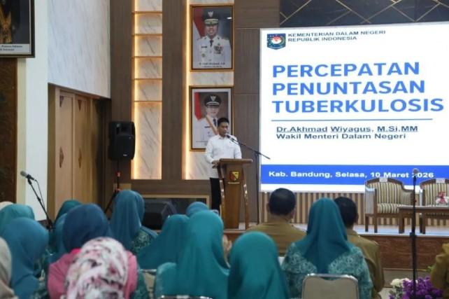 Wamendagri Minta Pemda Percepat Penanggulangan TBC di Jawa Barat