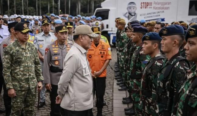 Pemerintah Kerahkan TNI dan Polri Amankan Arus Mudik Lebaran, Pasukan Disiagakan di Berbagai Titik Transportasi