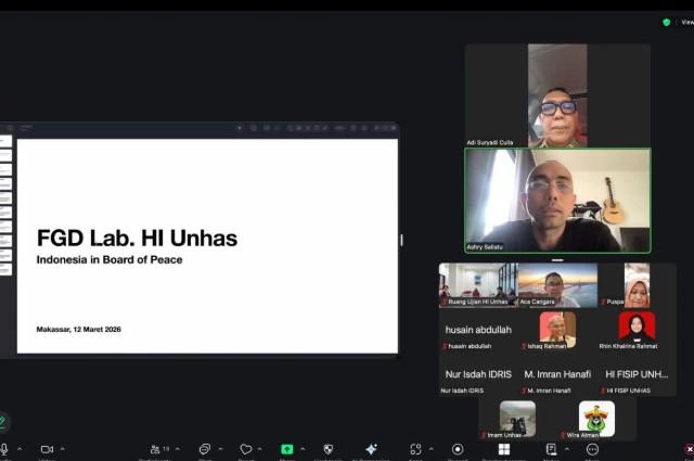 Akademisi Unhas Dorong Pemerintah Indonesia Keluar dari Board of Peace Inisiasi Donald Trump