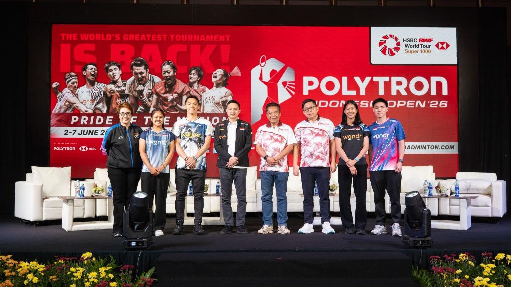 Polytron Indonesia Open 2026 Siap Digelar di Istora GBK, Dorong Inovasi dan Prestasi Atlet Nasional