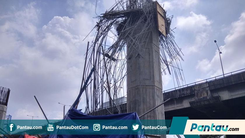 Begini Kronologi Ambruknya Girder Tol Becakayu