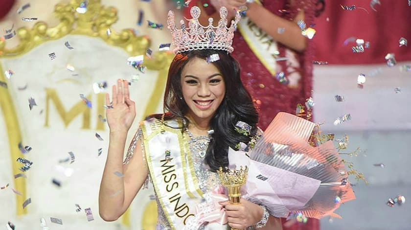 Alya Nurshabrina Dinobatkan Sebagai Miss Indonesia 2018