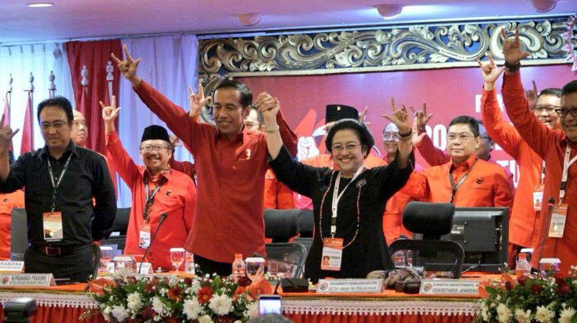 Kembali Didukung PDI-P, Jokowi Klaim Mampu Bawa Indonesia Lebih Baik