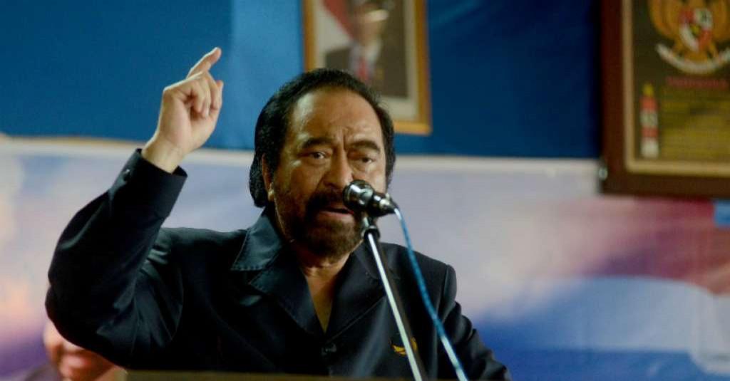 Soal Video Viral Tak Disalami Megawati, Surya Paloh: Saya Ketawa Saja!