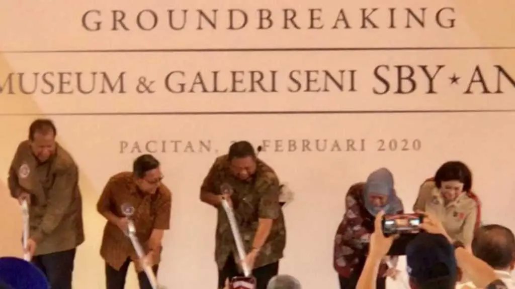 Pembangunan Museum SBY-ANI di Pacitan Dimulai