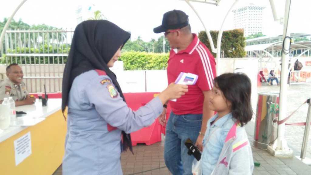 Meski Korona Mewabah, Monas Tetap Ramai Dikunjungi Wisatawan