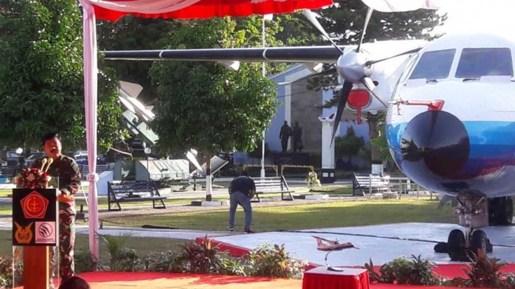 Pesawat N250 Gatotkaca Karya BJ Habibie Resmi Dimonumenkan