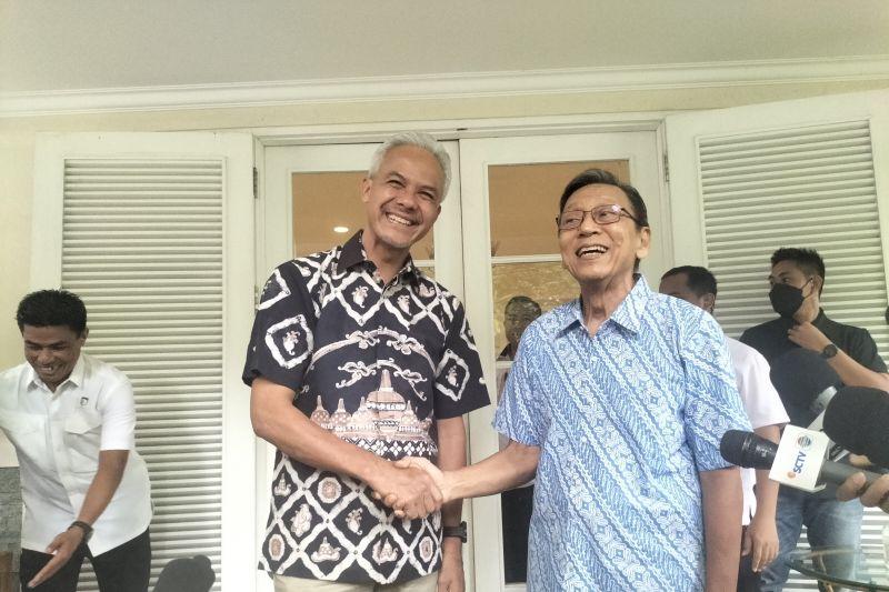 Sowan ke Boediono, Ganjar Dapat Ilmu Mengurus Lembaga Negara hingga SDM