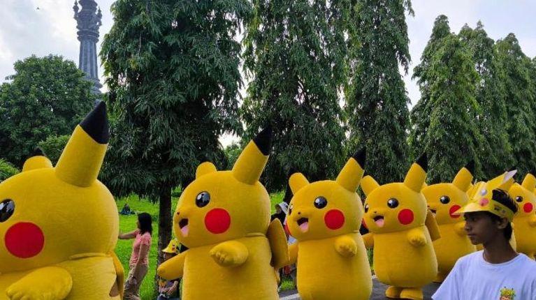 Bali jadi Lokasi Perdana Perjalanan Pikachu di Indonesia