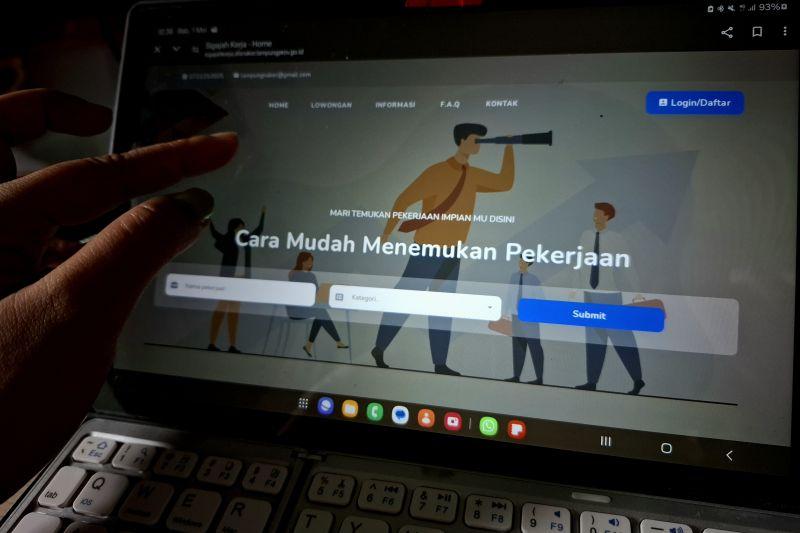 Sebanyak 11,5 Ribu Pencari Kerja di Lampung Manfaatkan Aplikasi Si Gajah