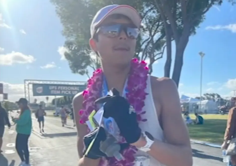 Diberi Air Minum Ayahnya, Pelari AS Didiskualifikasi saat Ikuti Orange County Marathon