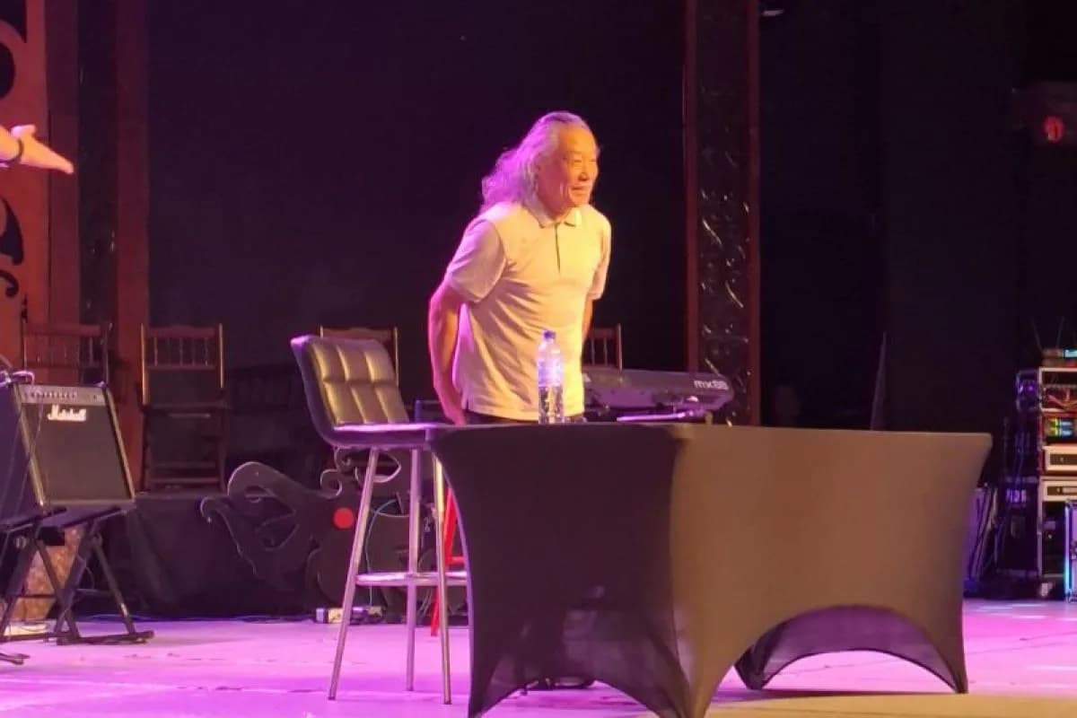 Lagu 'Imagine' Karya John Lennon Tutup Penampilan Kitaro di RWMF 2024