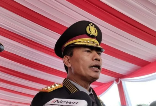 Jokowi Pimpin Upacara HUT ke-78 Bhayangkara di Monas