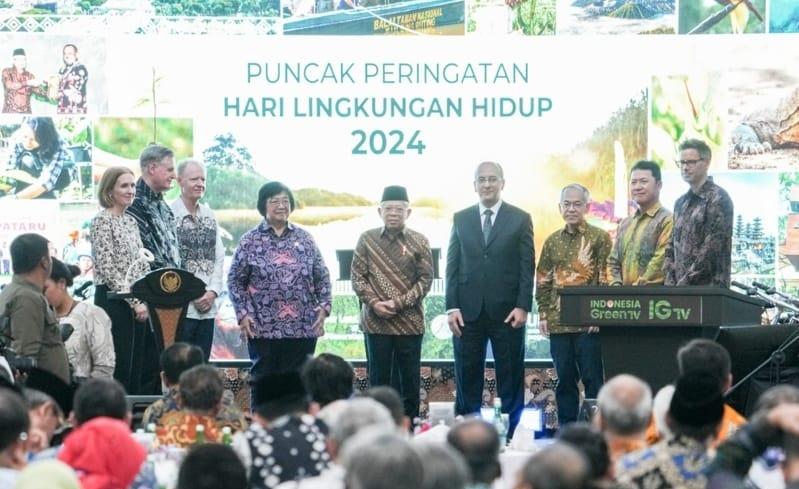 Peringatan HLH 2024, Wapres Ajak Perkuat Komitmen Jaga Lingkungan