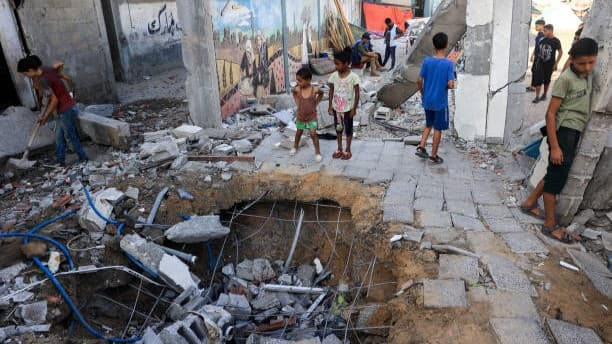Terkuak! Israel Pakai Amunisi dari AS Bom Sekolah UNRWA di Khan Younis