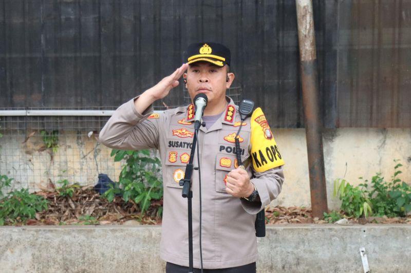 1.293 Personel Dikerahkan Kawal Aksi di Patung Kuda Jakpus