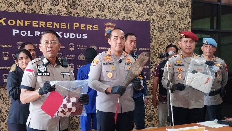 Suami di Kudus Pukul Istri Pakai Balok Kayu hingga Tewas Terancam 15 Tahun Penjara