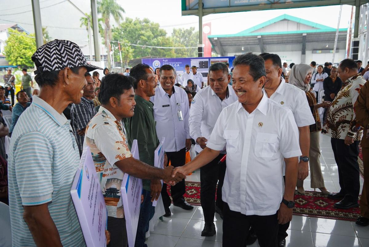 Menteri Trenggono Sokong Peningkatan Produktivitas Nelayan Sibolga