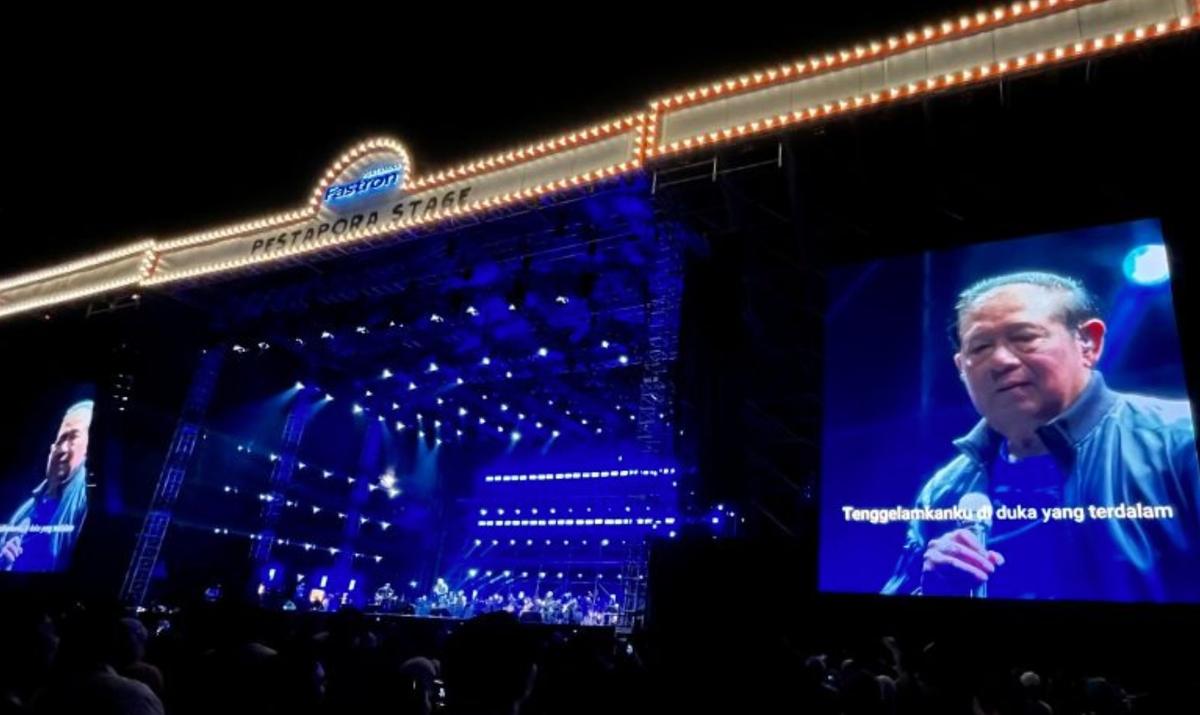 Ini Daftar Lagu yang Dibawakan SBY di Pestapora 2024