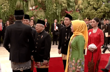 Wapres Ma'ruf Hadiri Pelantikan Presiden dan Wapres 2024-2029