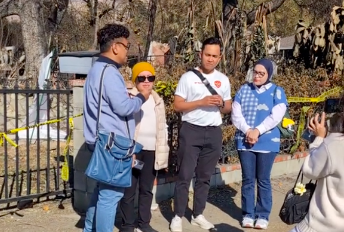 Uya Kuya Ditegur Korban Kebakaran di Los Angeles gegara Ngonten, Ini Klarifikasinya