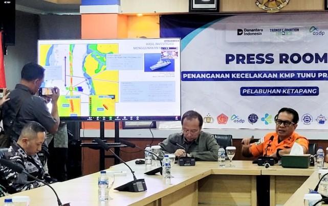 KNKT Kerahkan ROV Deteksi Bangkai KMP Tunu di Selat Bali, 20 Korban Masih Dicari