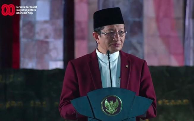 Menag: Proklamasi 17 Agustus 1945 Penuh Berkah karena Bertepatan dengan Jumat Ramadhan
