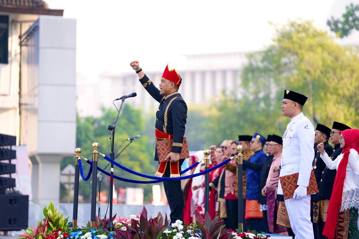 Gelar Upacara HUT ke-80 Tahun RI, Pertamina Kobarkan Energi Merah Putih Indonesia Maju