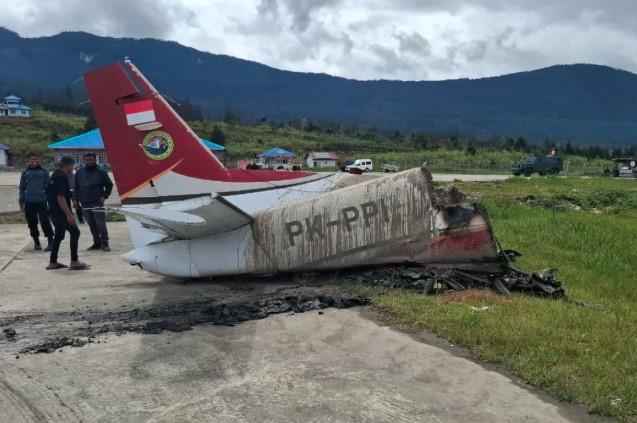Aktivitas Penerbangan di Bandara Ilaga Kembali Normal Sehari Setelah Kecelakaan Pesawat Pemkab Puncak