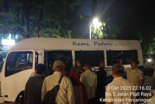 Tiga PSK Diamankan di Razia Satpol PP Penjaringan, Mengaku Hanya Jualan Kopi