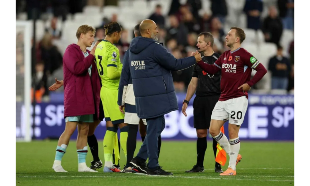 West Ham Bangkit Kalahkan Burnley 3-2, Nuno Puji Dampak Pemain Pengganti