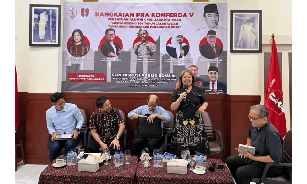 Diskusi Publik PA GMNI Dorong Ekonomi Berdikari Jakarta di Tengah Tantangan Globalisasi
