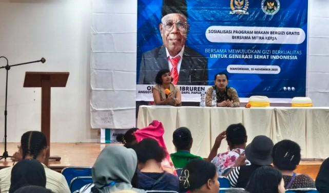 BGN Ajak Warga Manokwari Awasi Program Makan Bergizi Gratis Demi Jaminan Mutu dan Kesehatan Anak