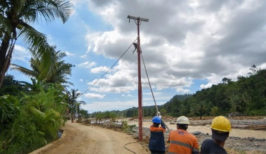 Pemulihan Listrik di Tiga Provinsi Sumatera Terus Dikebut, Sumatera Barat Hampir Pulih Total