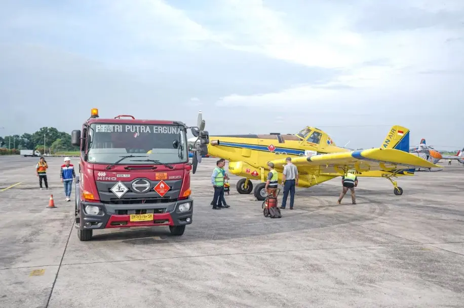 Pertamina Gunakan Pesawat Air Tractor Kirim BBM ke Bener Meriah, Dukung Pemulihan Pascabencana
