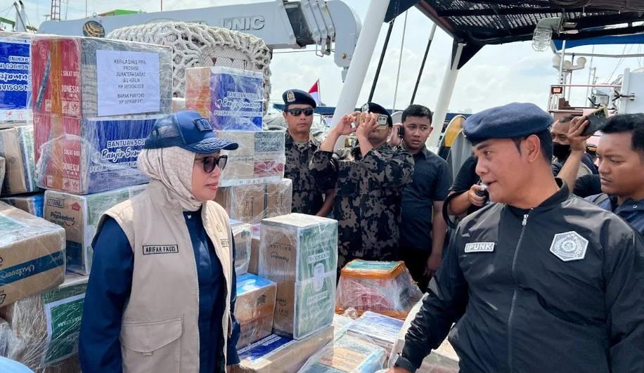Bantuan Kemanusiaan 159 Ton Dikirim ke Sumatera, Menteri PPPA Gandeng KKP dan Mitra Nasional