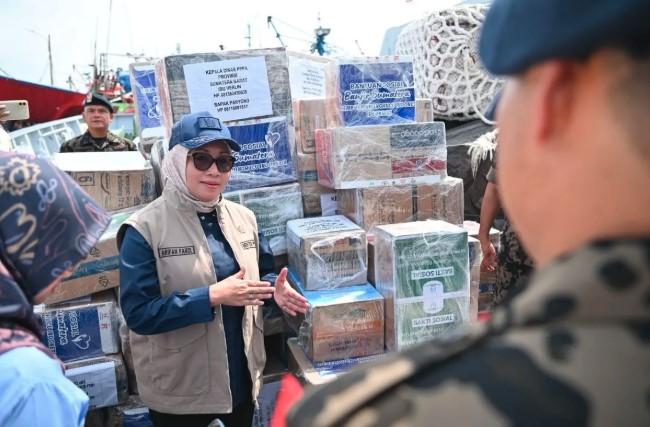 KemenPPPA-KKP Kirim Bantuan untuk Perempuan dan Anak Penyintas Bencana di Sumatra