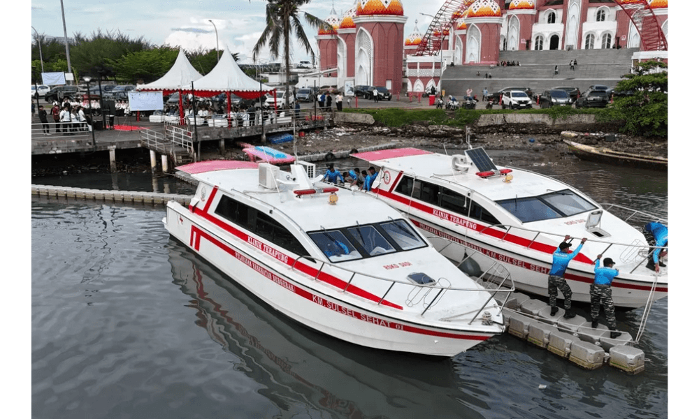 Gubernur Sulsel Luncurkan Klinik Terapung untuk Perluas Akses Layanan Kesehatan di Wilayah Pesisir dan Kepulauan