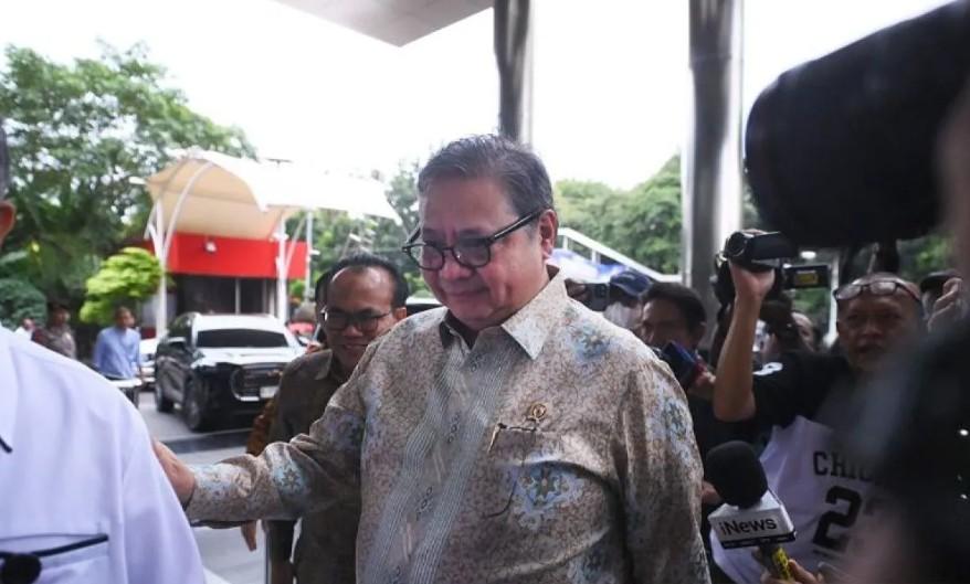 Airlangga Hartarto dan Dyah Roro Esti Sambangi KPK Bahas Pencegahan Korupsi di Sektor Energi