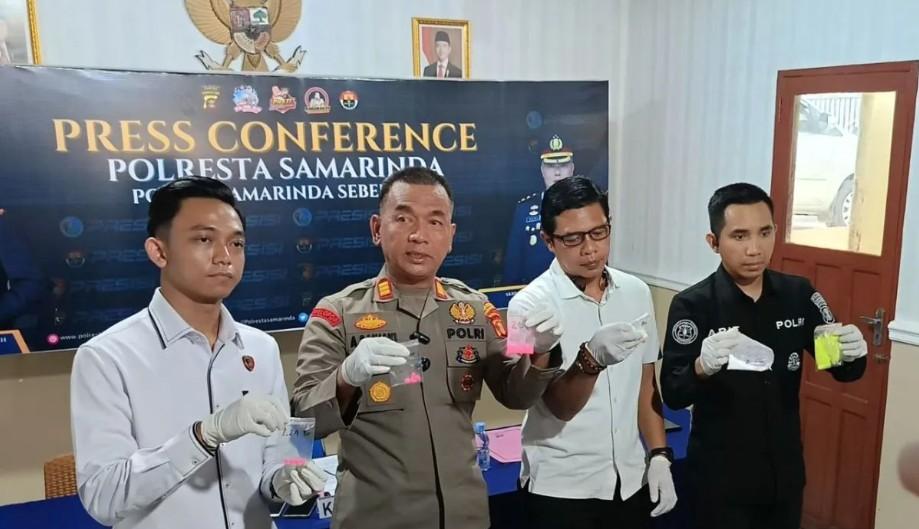 Produksi Pil Narkotika Motif Iron Man Dibongkar di Samarinda, Polisi Temukan Alat Cetak Rumahan