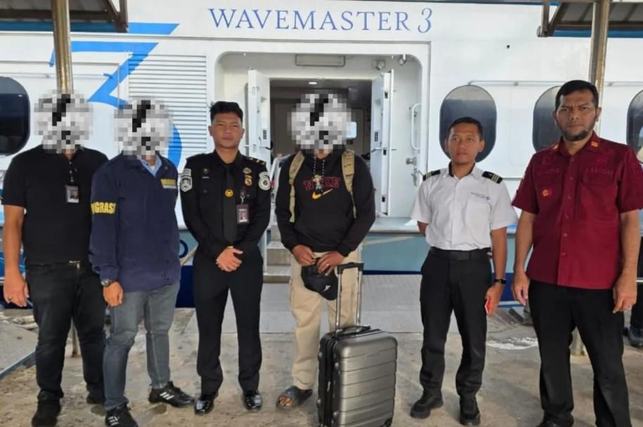 WNA Singapura Dideportasi dari Tanjungpinang karena Overstay Lebih dari Dua Bulan