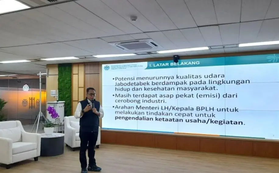 KLH Hentikan Sumber Emisi 8 Perusahaan di Jabodetabek karena Cemari Udara