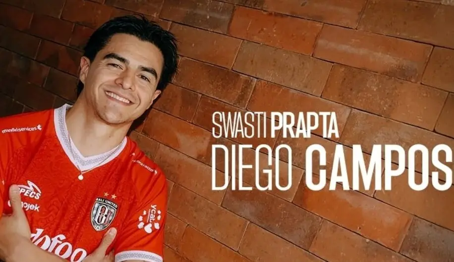 Bali United Rekrut Diego Campos dari Kosta Rika, Perkuat Lini Serang Jelang Putaran Kedua Super League