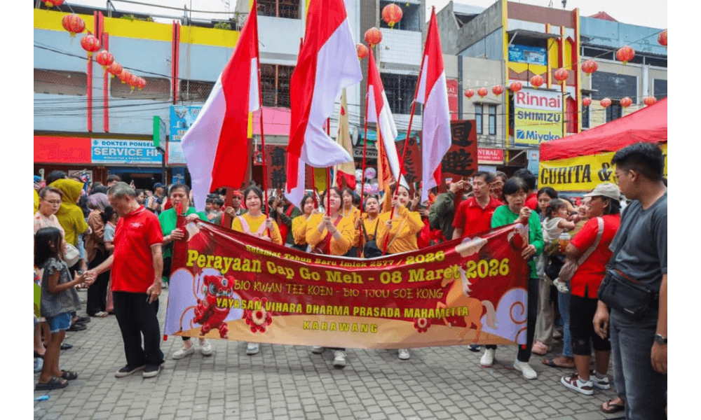 Pawai Cap Go Meh 2577 di Karawang Berlangsung Aman, Polisi Kerahkan Pengamanan Maksimal