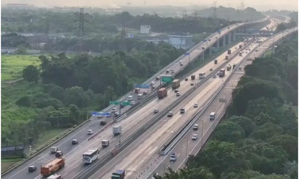 Lonjakan Kendaraan di Jalan Layang MBZ Capai 42 Ribu Lebih pada H-7 Lebaran